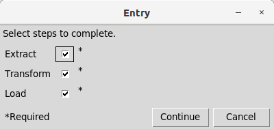 Checkbox form