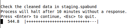 PAUSE prompt with timeout